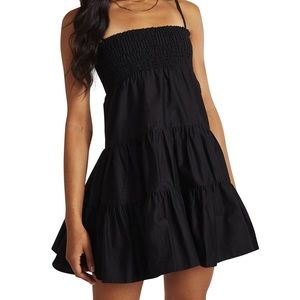 BB Dakota tiered black dress